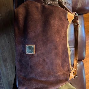 Suede Hobo Bag